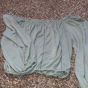 off the shoulder top